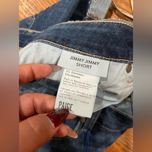 PAIGE Indigo Denim Skirt - Picture 13 of 13